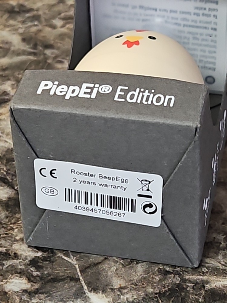 Beepegg Egg Timer, Singing Floating Egg Timer, Chicken Brainstream Rooster