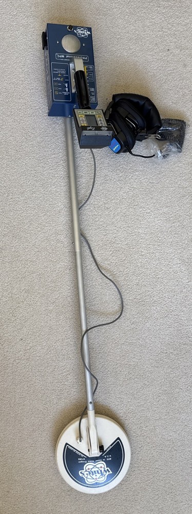 White Eagle Programmable Professional Mpc Metal Detector w/Headset & Bag