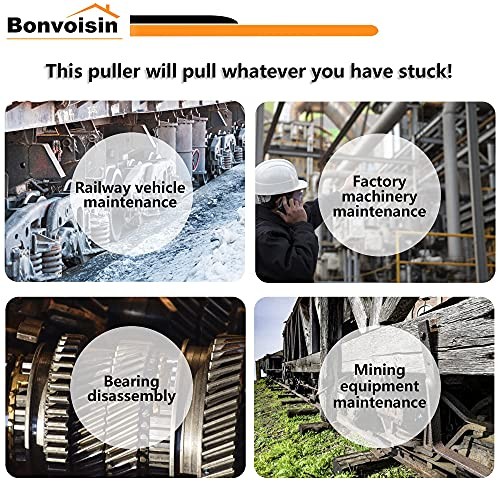 20T Hydraulic Gear Puller Set Wheel Bearing Puller Kit 2 or 3 Jaws Pulling