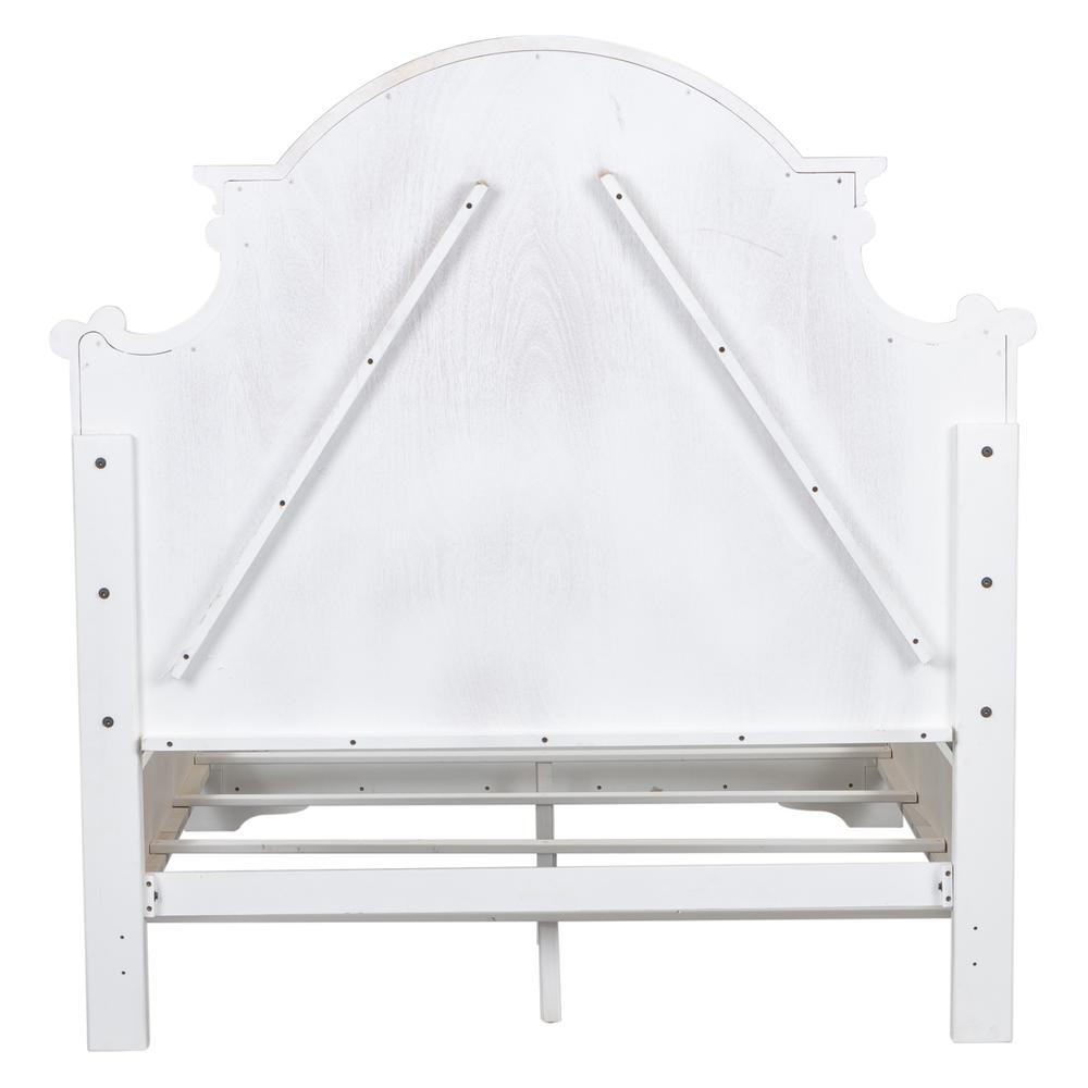 Magnolia Manor King Panel Headboard in Antique White