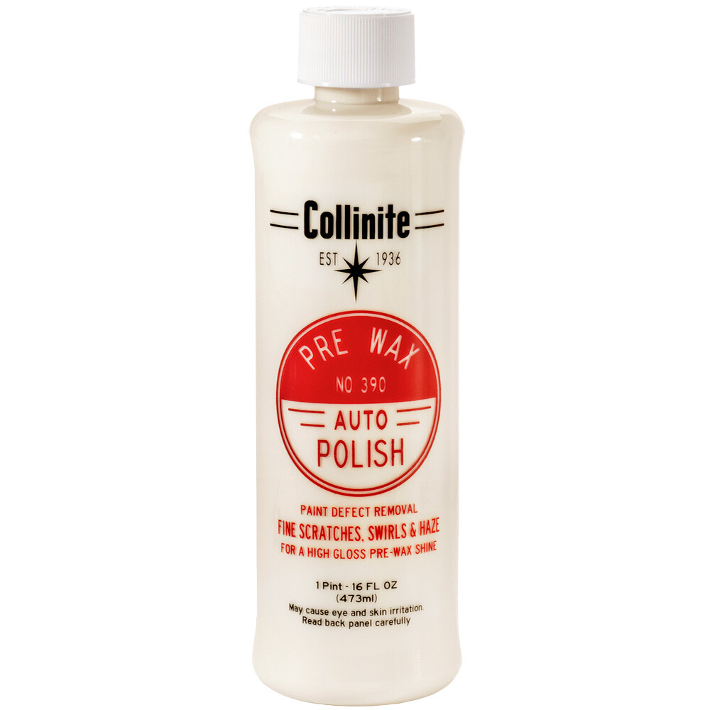 Collinite 390 Pre-Wax Auto Polish 16oz