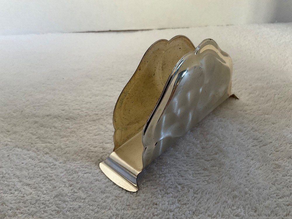 WMF-IKORA Napkin Mail Holder Silver Electroplate Brass 5 1/4"