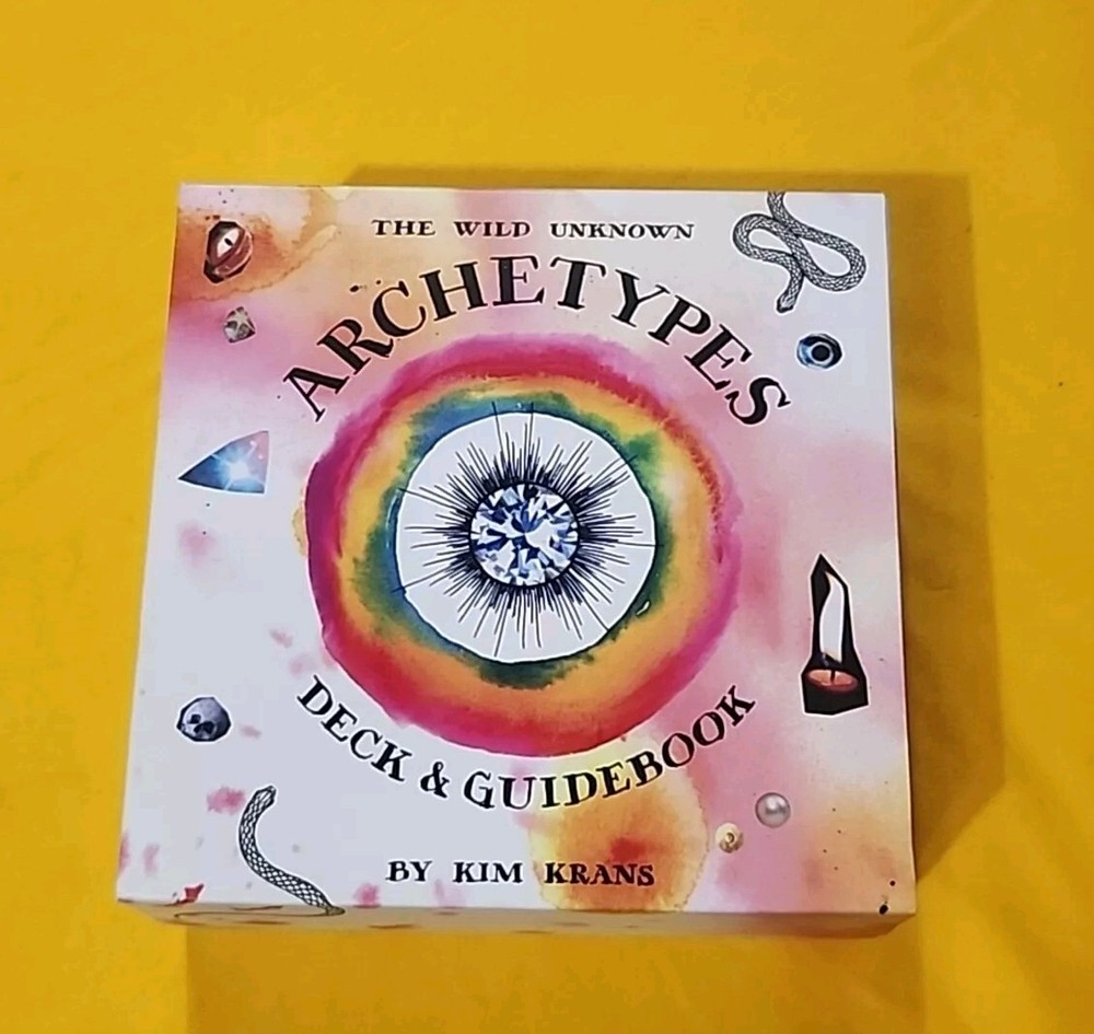 The Wild Unknown Archetypes Deck Guidebook Kim Krans Illustrated First Edition