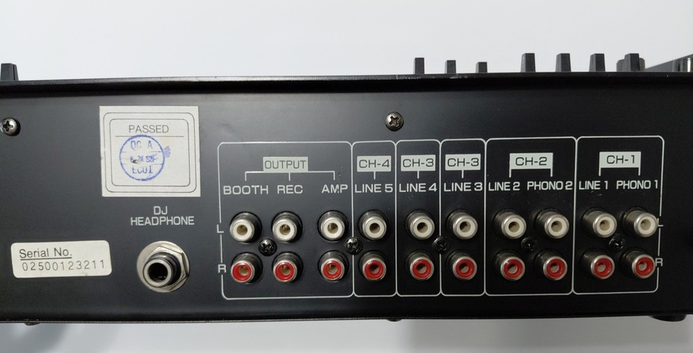 GEMINI PMX-2500 Preamp Equalizer Mixer DJ Audio Counsel-Powers On