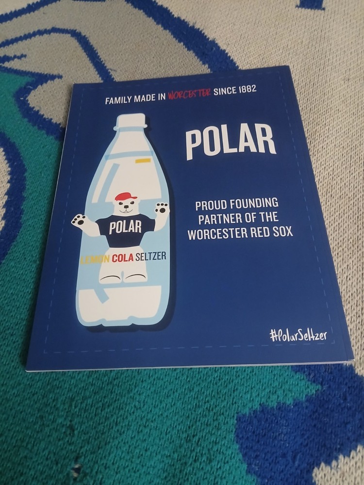 2023 WORCESTER RED Sox Souvenir Program & YEARBOOK