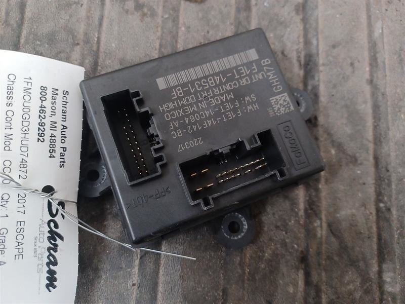 ESCAPE    2017 Chassis ECM 2895255