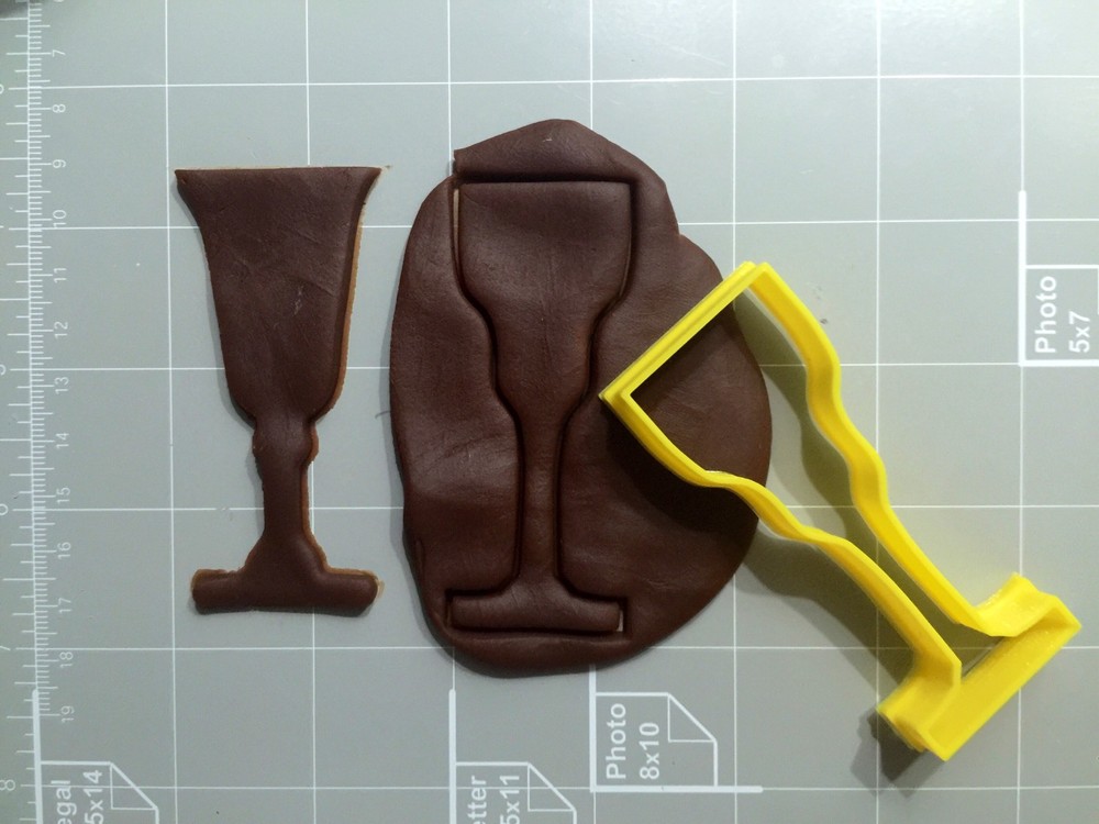 Wine Glasses Cookie Cutter (Set)