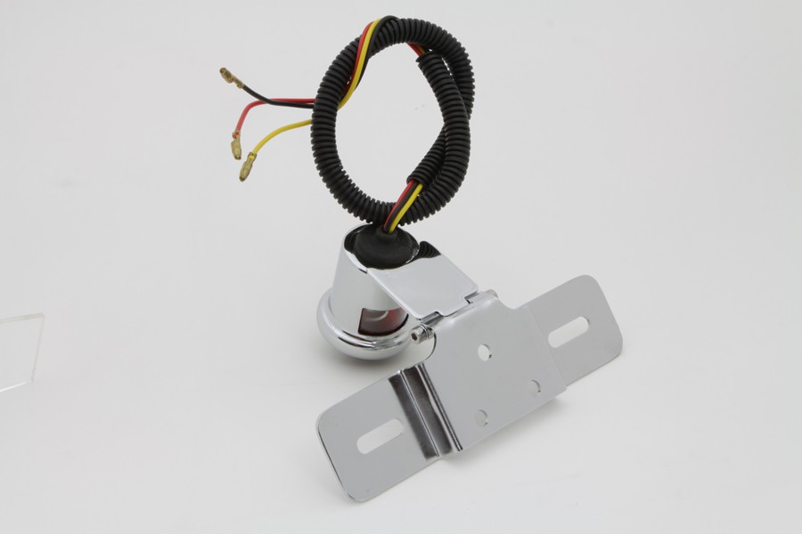 Chrome Round Tail Lamp for Harley-Davidson