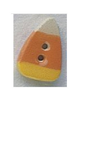 Mill Hill Ceramic Buttons 86022 Candy Corn