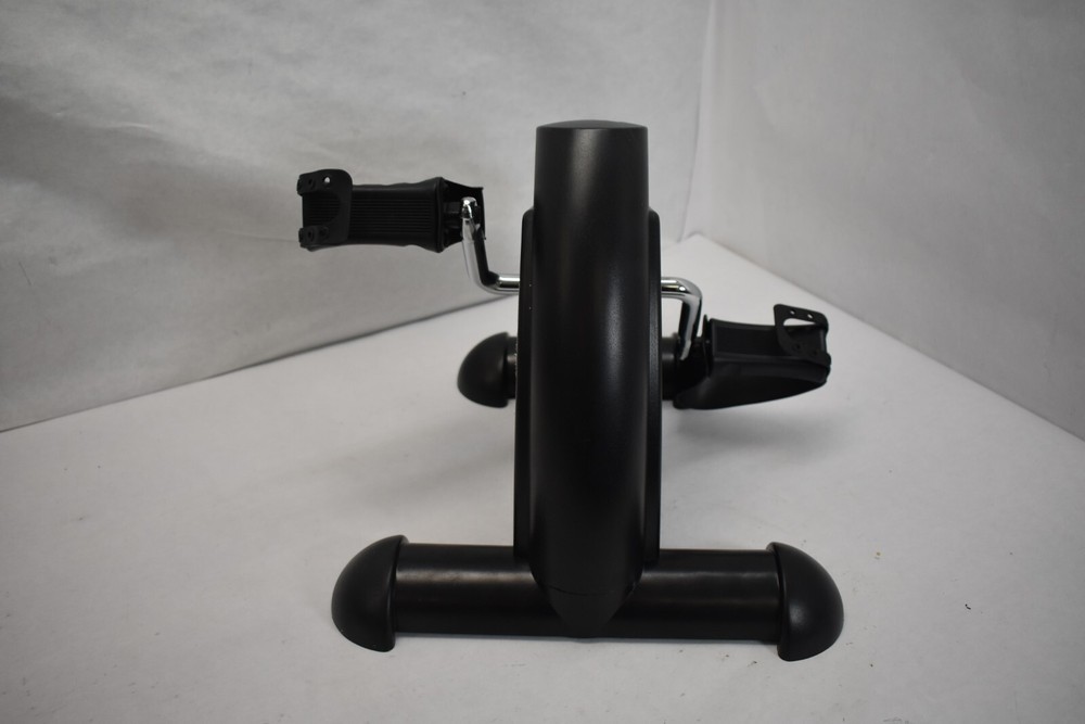 Digital Sit Down Pedal Exerciser Adjustable Resistance Knob Work Out Legs Arms