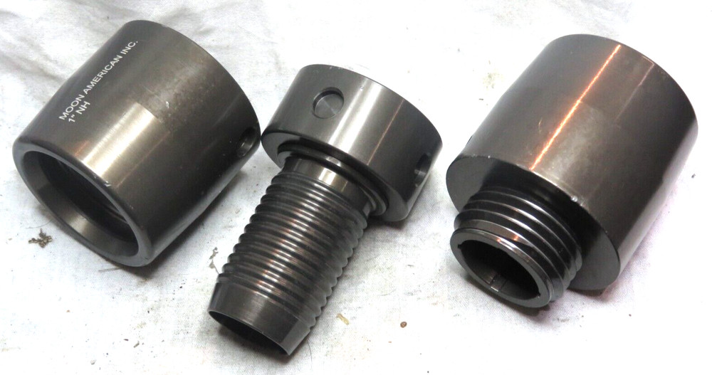 Moon 1" NH Anodized Aluminum Hose Coupling (161-C3)