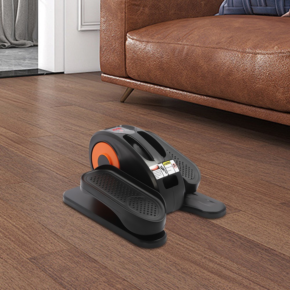 Under Desk Electric Elliptical Machine Leg Exerciser W/ Remote Control Home