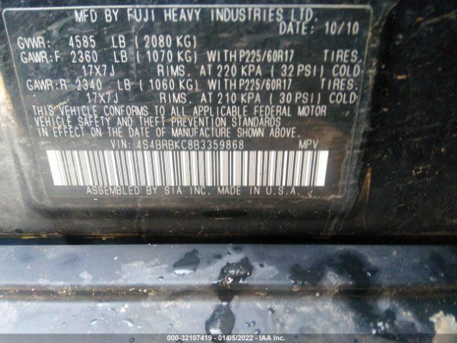 Alternator Fits 10-12 LEGACY 420942