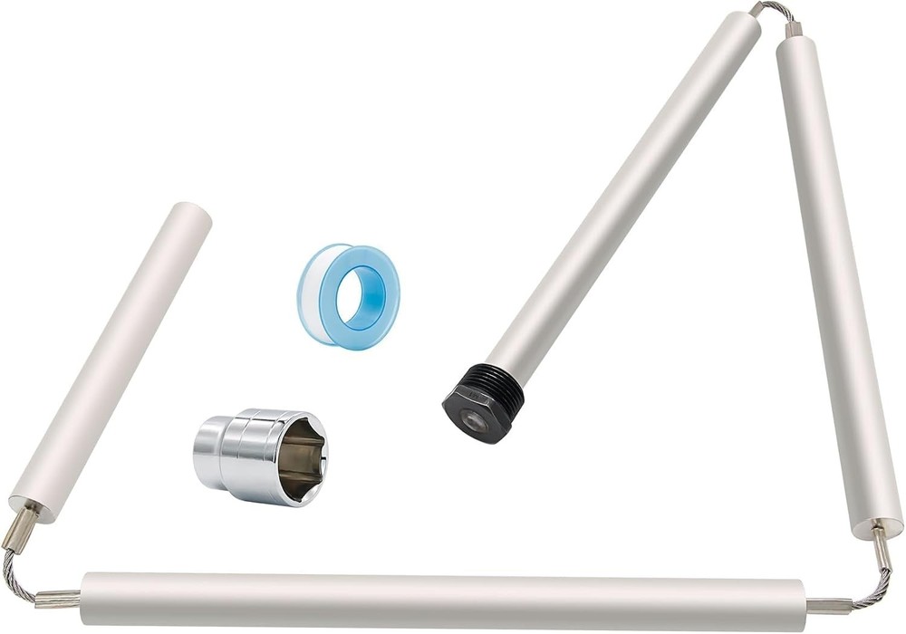44" Flexible Magnesium Anode Rod, Hot Water Heater Anode Rod Replace