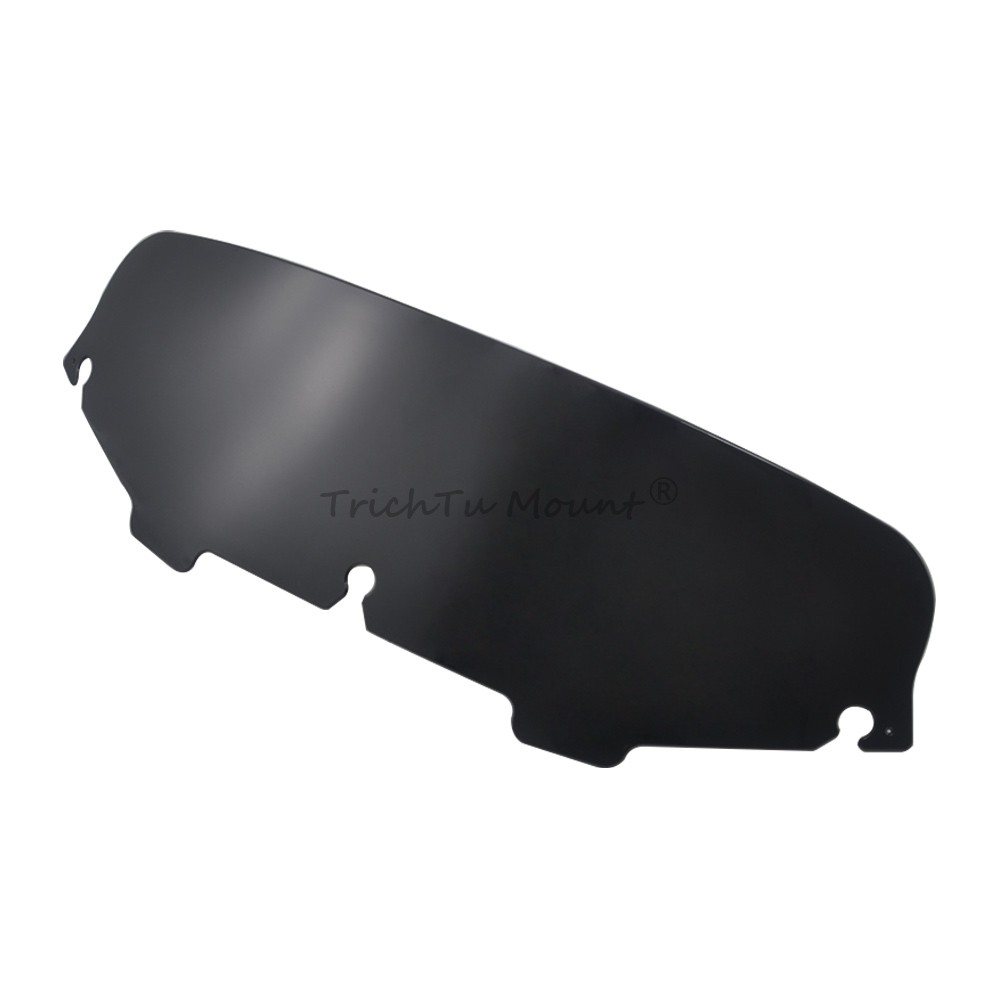 Black 5" Windshield Windscreen For Harley Electra Glide Standard FLHT 1996–2009