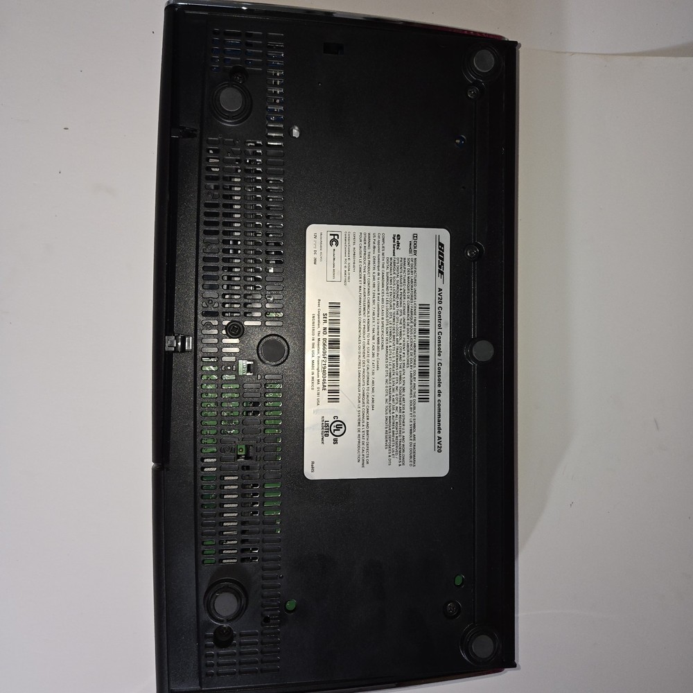 Bose AV20 Control Console No Power Supply No Remote UNTESTED, IN GOOD CONDITION