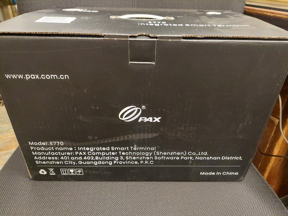 PAX E770 Intergrated Smart Terminal