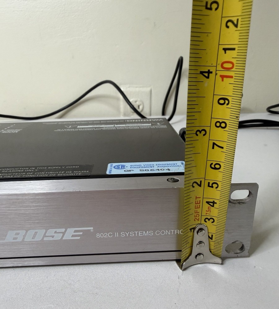 Bose 802C II Systems Controller Rack EQ