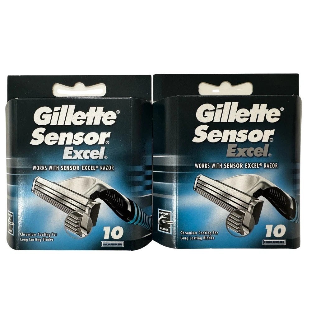 50 x Gillette Sensor Excel Refill Razor Blade Cartridges