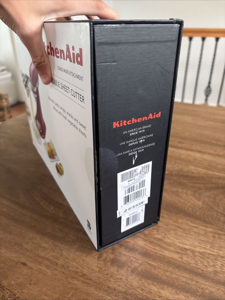 KitchenAid Vegetable Sheet Cutter Stand Mixer Attachment Thin Thick Blades