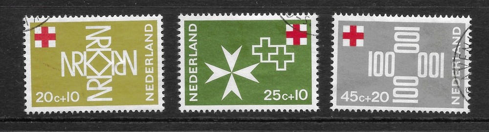 Netherlands- 1967 Centenary Dutch Red Cross - Used
