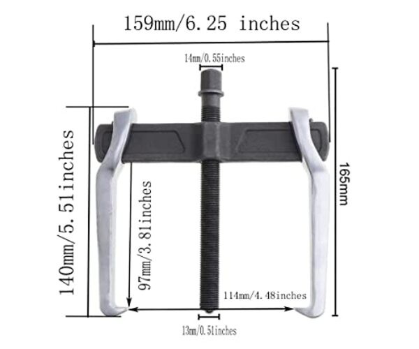 CR-V Single Hook Two Claws Puller Separate Lifting Device.TAO+ Stores Offer 6