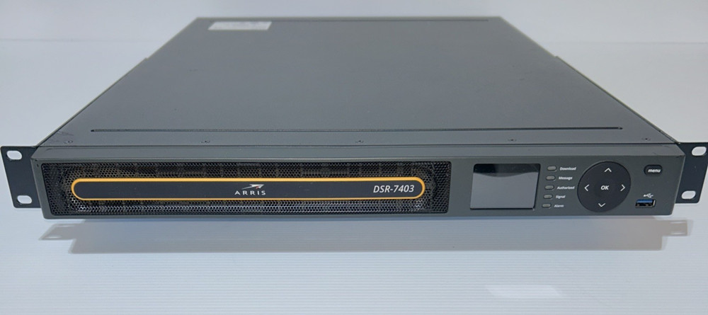 ARRIS DSR-7403 COMMERCIAL INTEGRATED SATELLITE RECEIVER/TRANSCODER