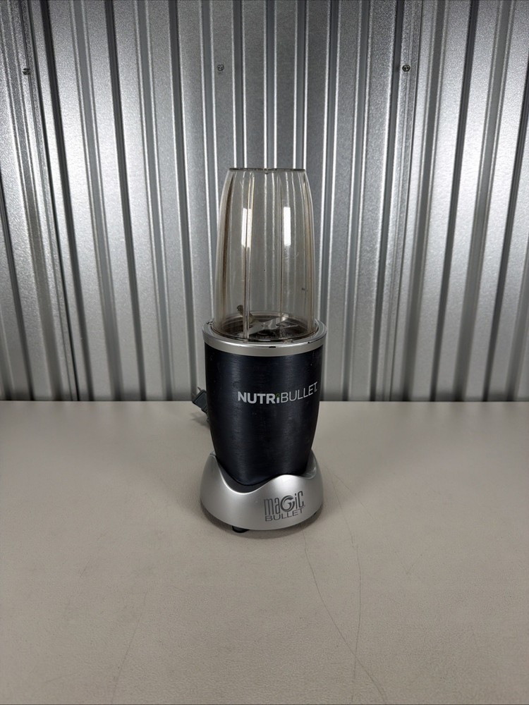 NutriBullet NB-101B 600W Magic Bullet Blender Base Cup Blade - Grey