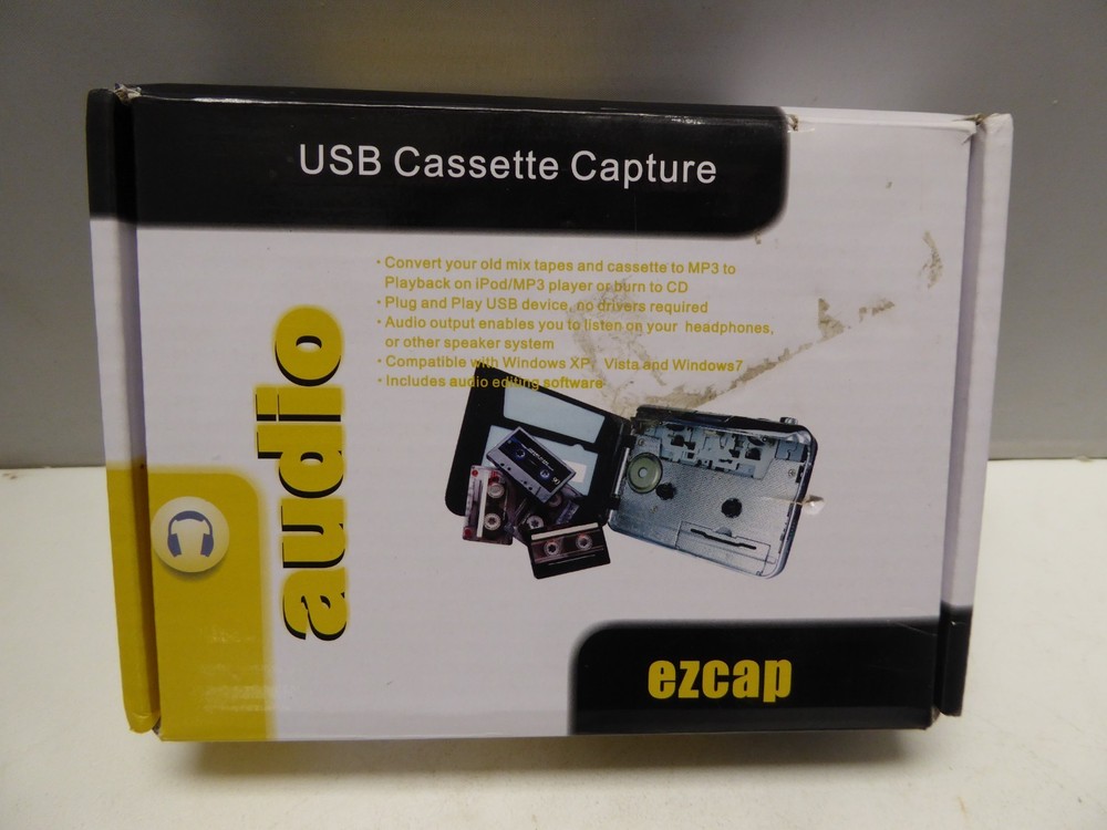 Ezcap USB Cassette Capture Device 218B.
