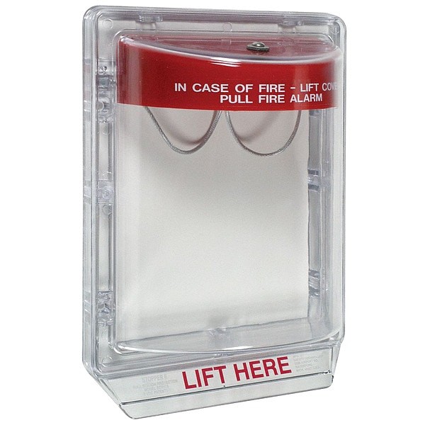 Safety Technology International Sti-1200 Pull Station Guard, Polycarbonate,