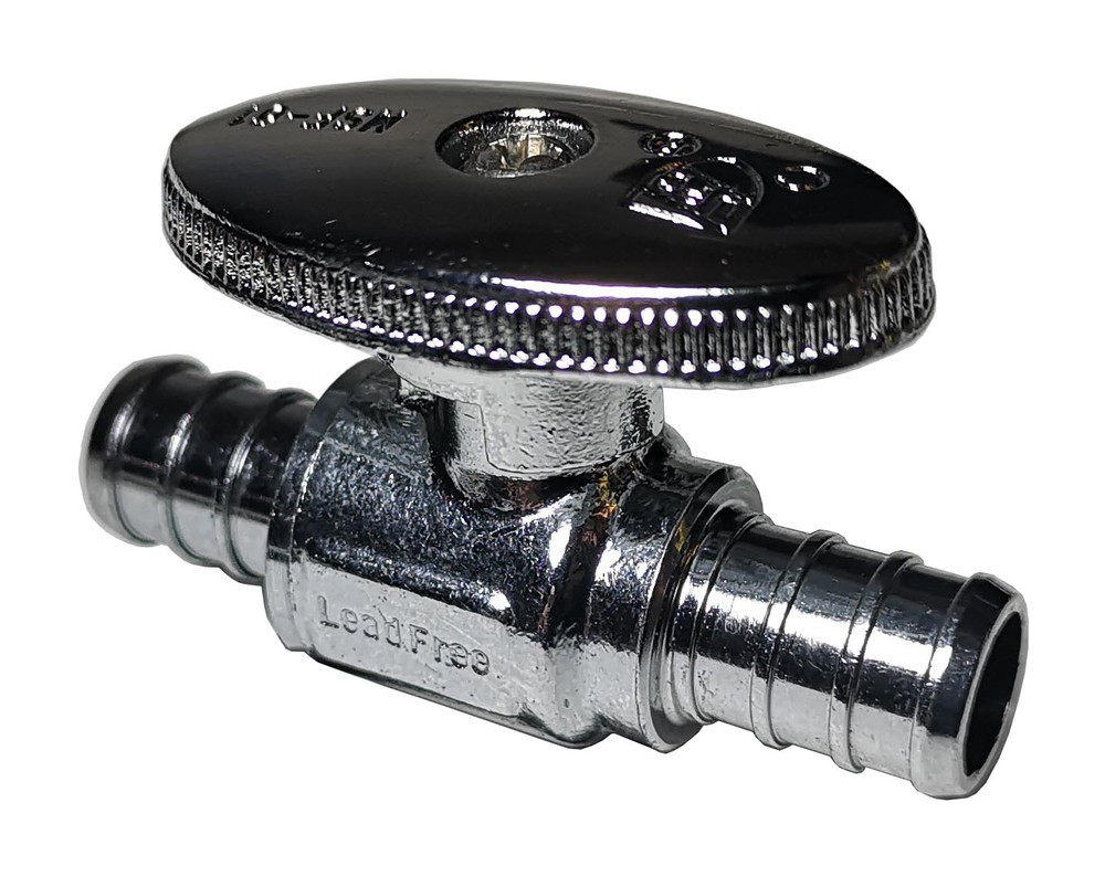 1 Piece 1/2" Pex X 1/2" Pex Ball Valve Mini Version, 1/4" Turn