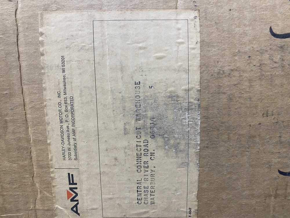 Harley Davidson 65290-75 Crossover Pipe. Brand New