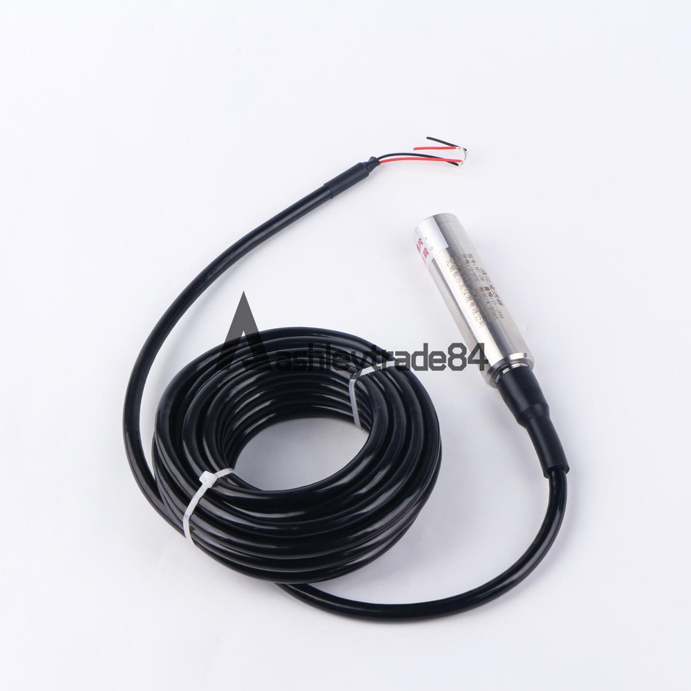 4-20MA Water Level Transmitter Liquid Level Transducer Sensor 1-10M Cable