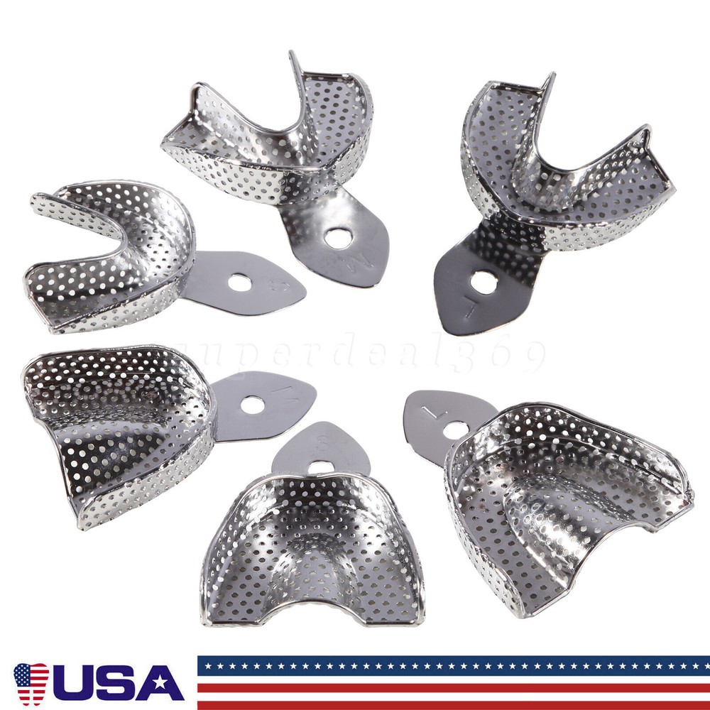 Dental Impression Tray 6 pcs