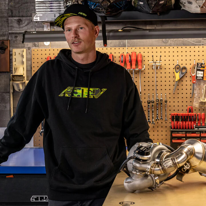 509 LEGACY COVERT CAMO PULLOVER HOODIE SWEATSHIRT - MEDIUM - NEW