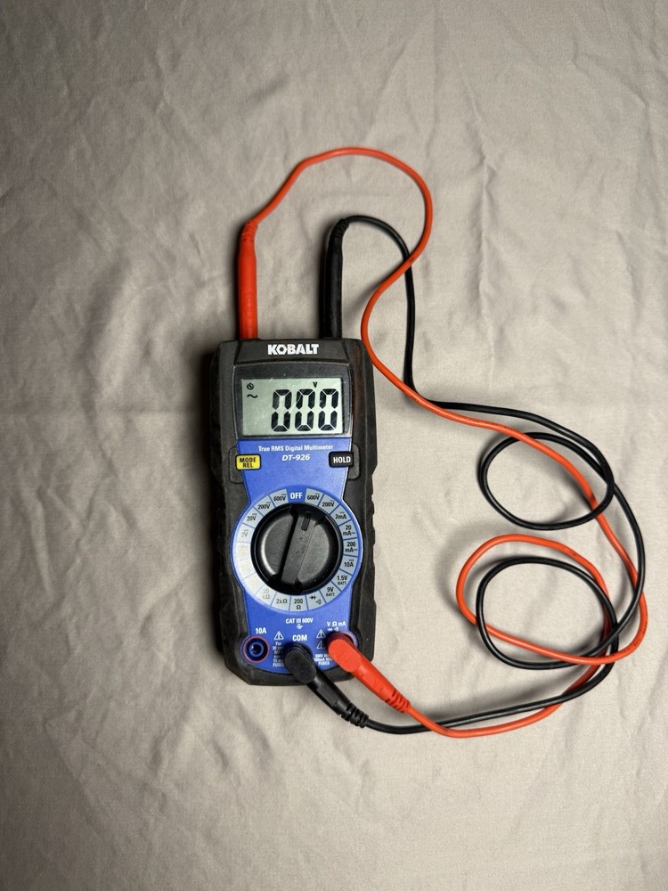 Kobalt Tools DT-926 True RMS Digital Multimeter