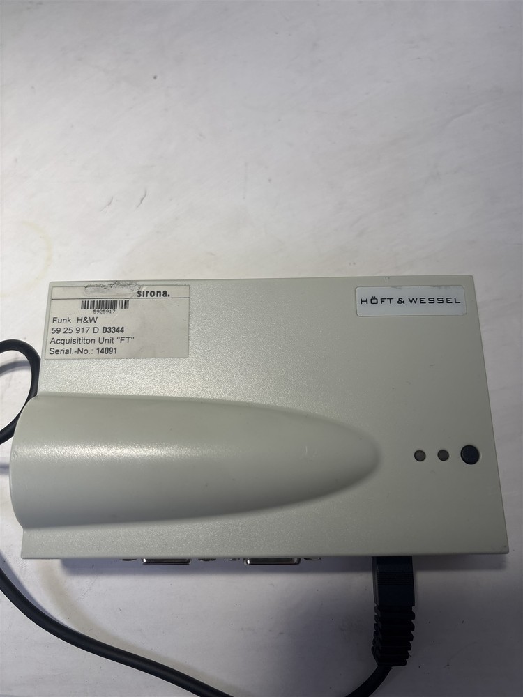 Sirona Hoft & Wessel HW 8612 Acquisition Unit FT