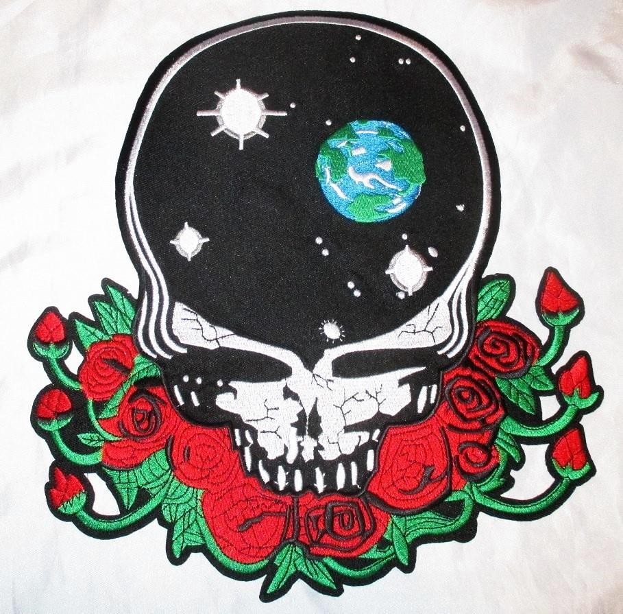 Grateful Dead Space Your Face Large Back Patch Rock