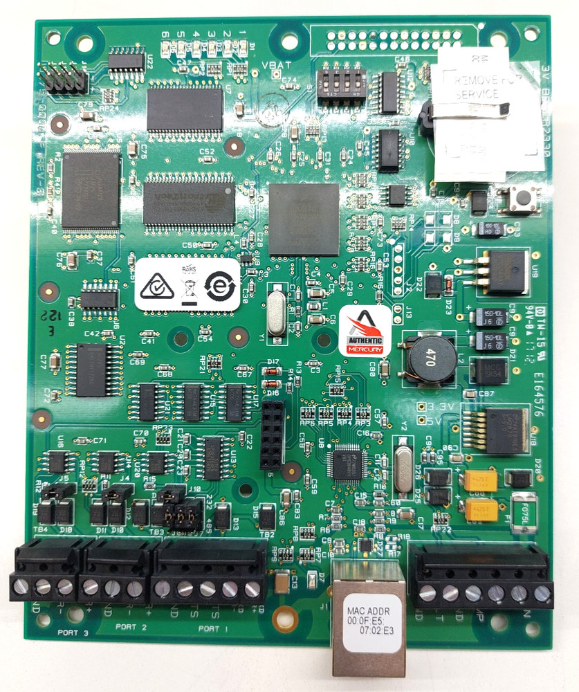 Mercury Lenel LNL-3300 Intelligent System Controller Board