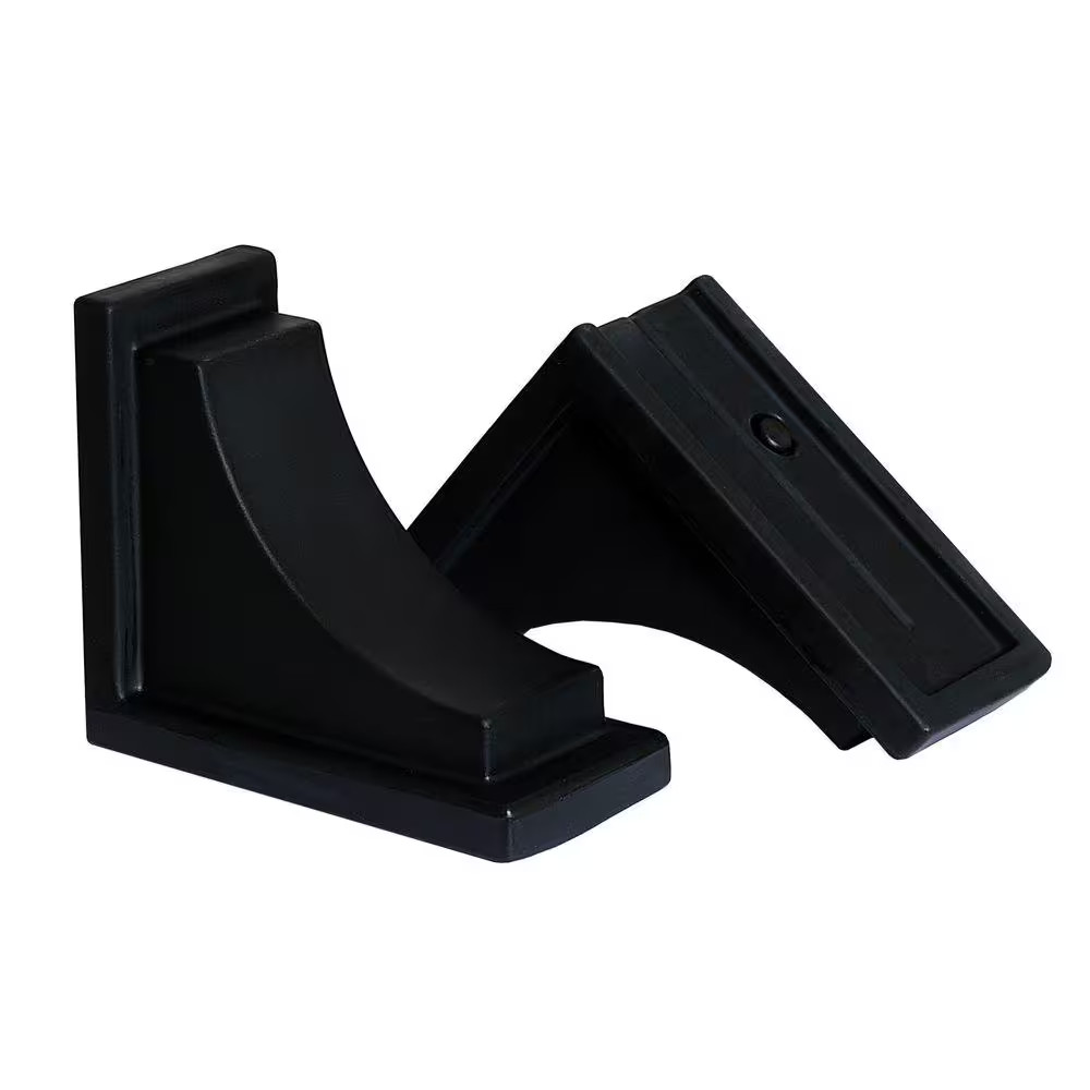 Nantucket Black Polyethylene Decorative Corbel