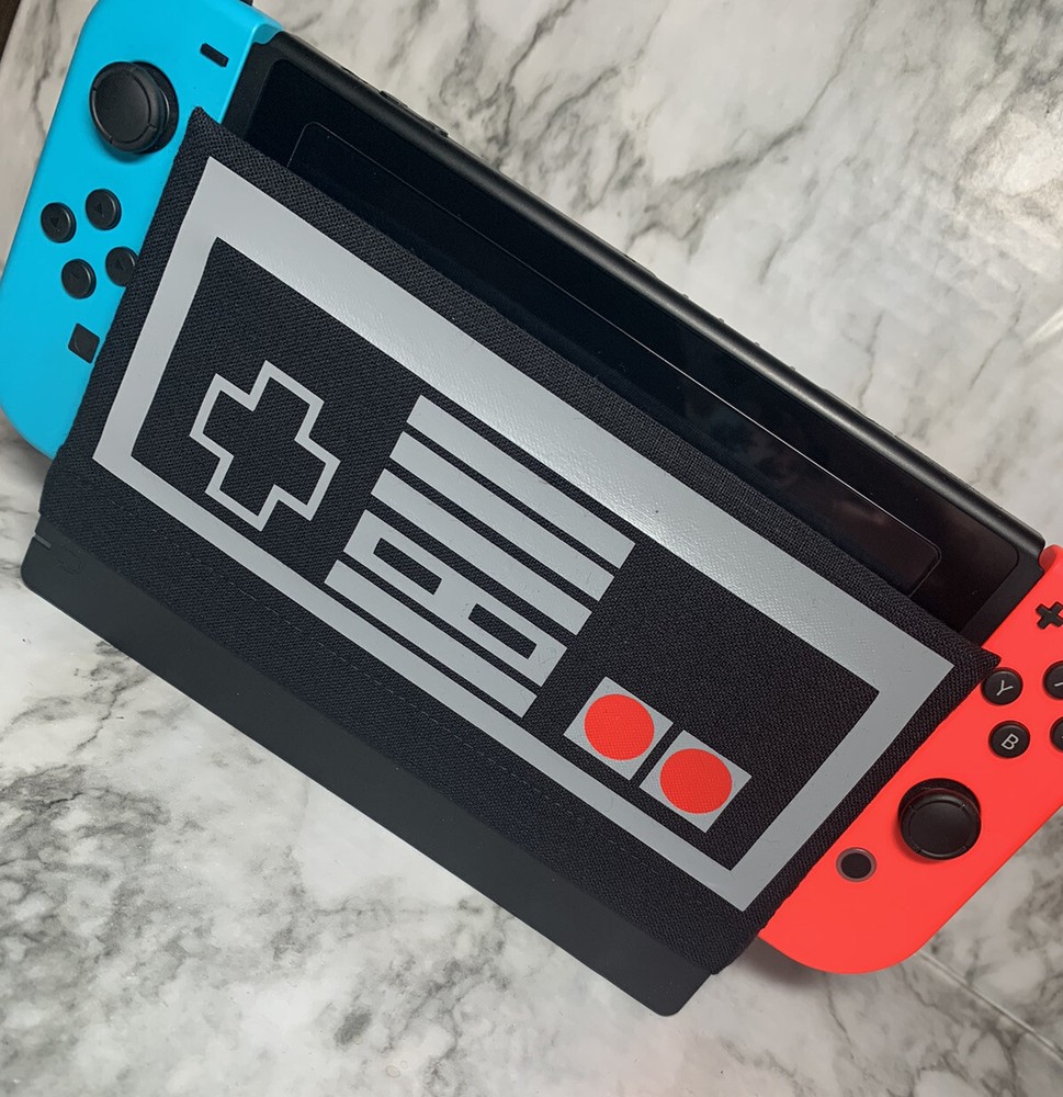 NES Controller Nintendo Switch Dock Sock Cover Screen Protector Accessory