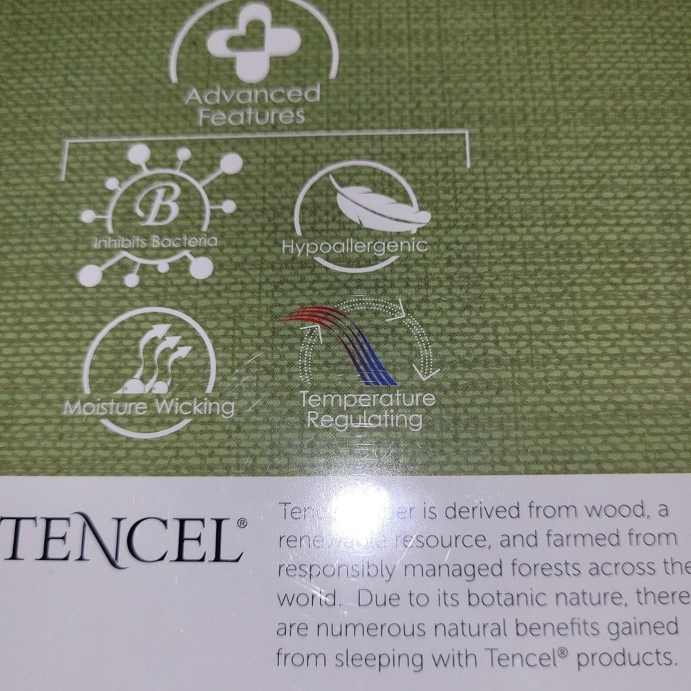 PROTECT-A-BED~ SPLIT CAL KING Luxury Waterproof Mattress Protector-TENCEL TOP