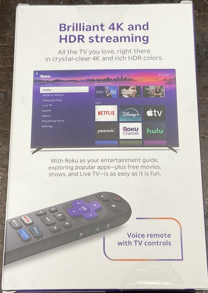 Roku Streaming Stick 4K - 3830RW