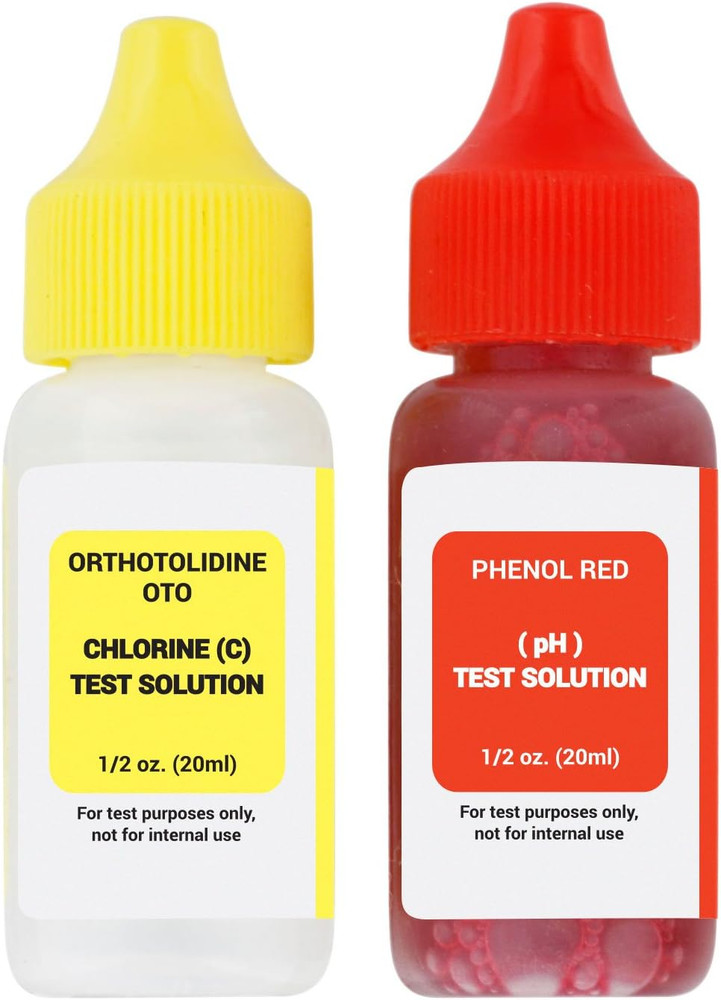Swimming Pool & Spa Test Kit Refill Solutions, Test Water
