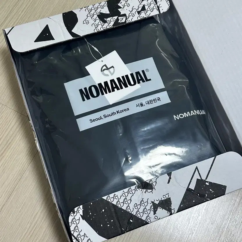No Manual Penon Wind Shell Black Windbreaker New
