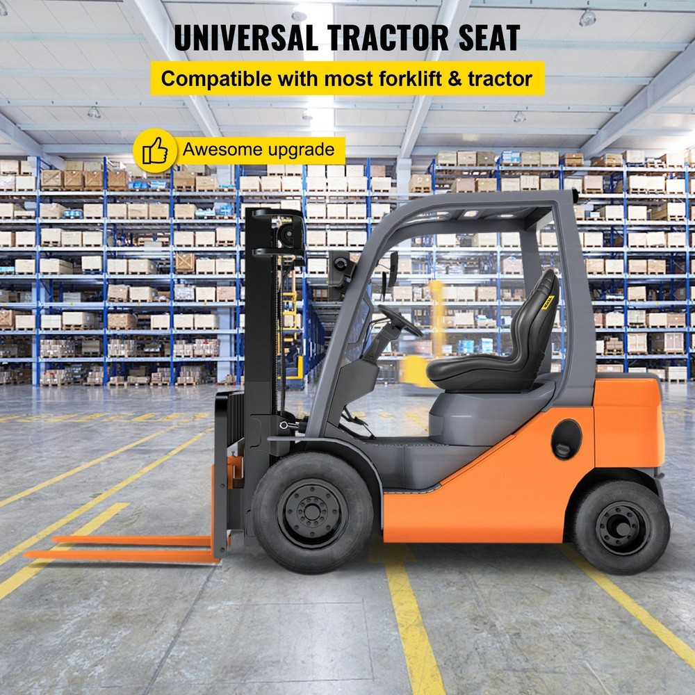 Streamlined Design Skid Steer Seat for Long Duration Operation