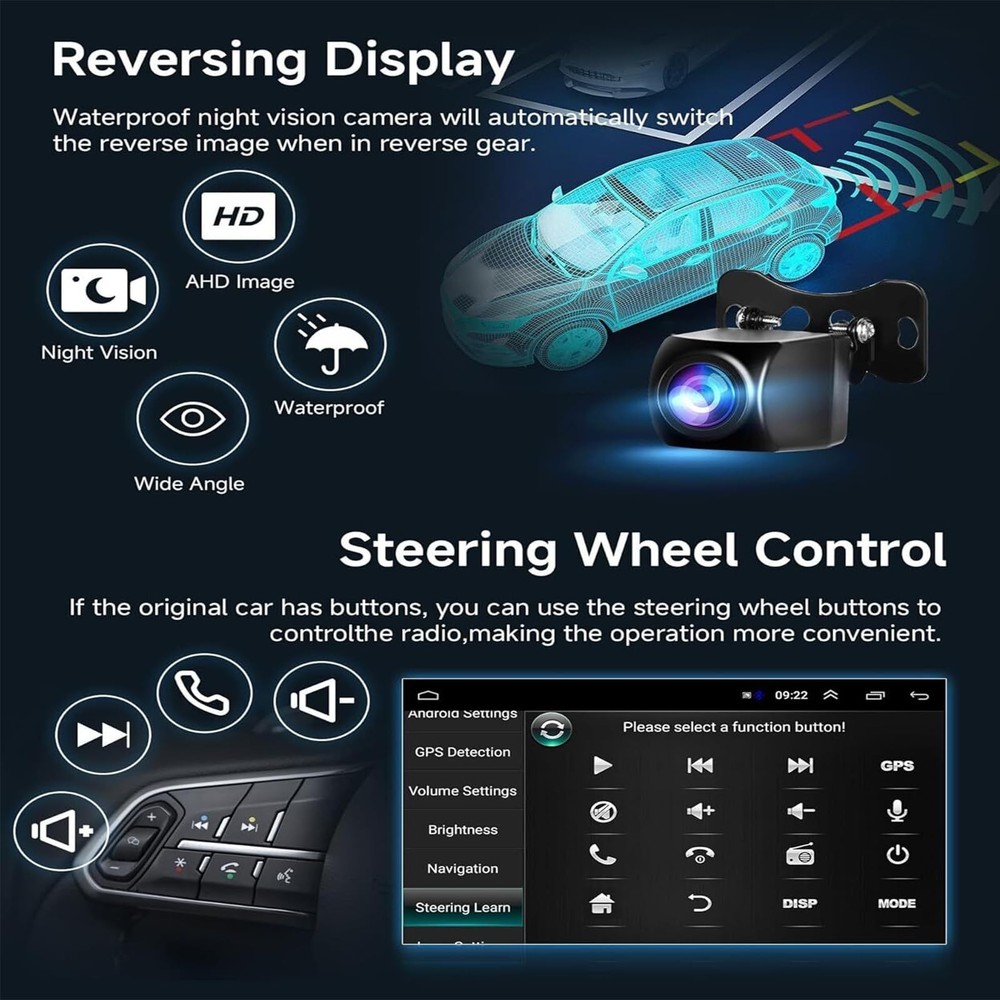 Car Stereo Mercury Sable 2008-2009 Android 13 2+64G Carplay Android Auto