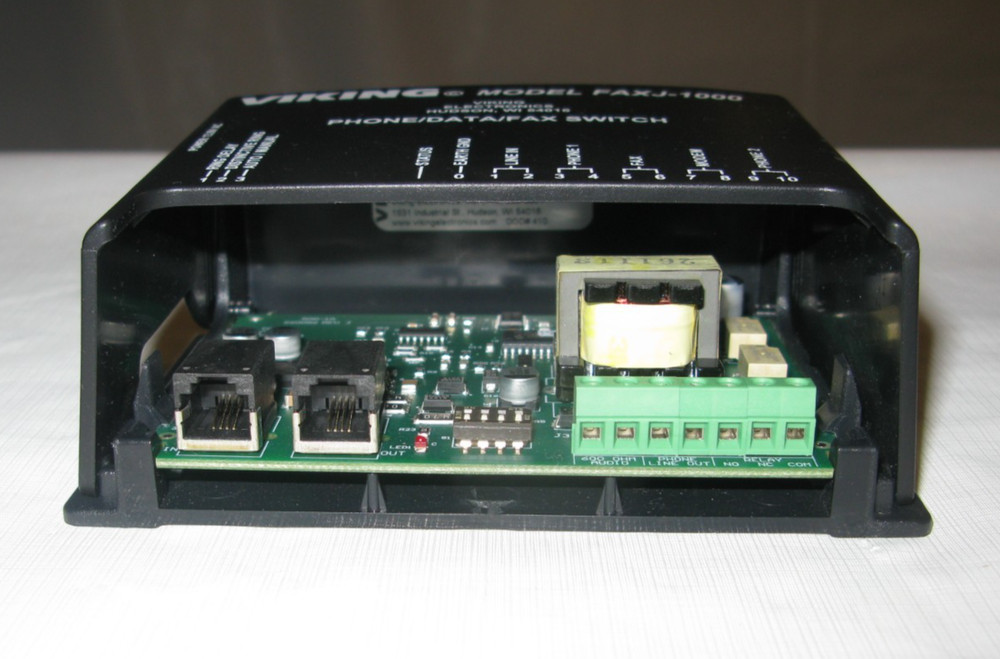 Viking, Phone, Data, Fax Switch, FAXJ-1000, Open Box