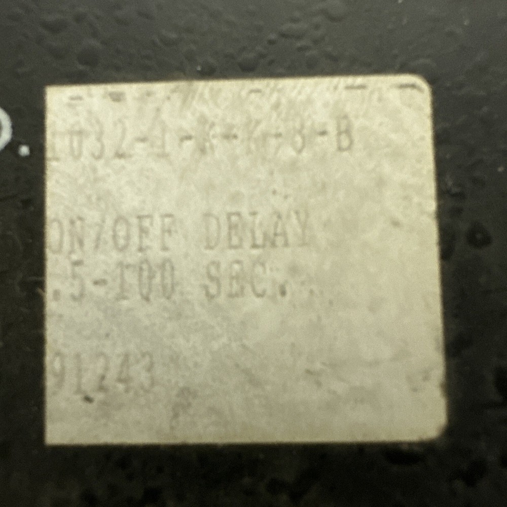 Kanson ISSC,1032-1-K-K-8-B,Solid State Timer Relay