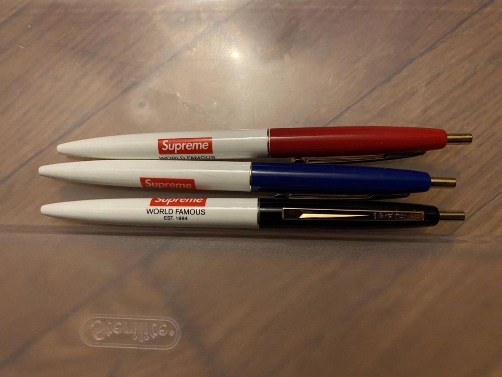 Supreme World Famous Bic Pen Set